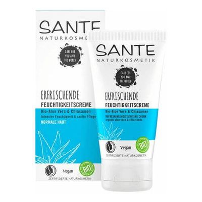 Sante Erfrischende Feuchtigkeitscreme Bio-Aloe Vera & Chiasamen