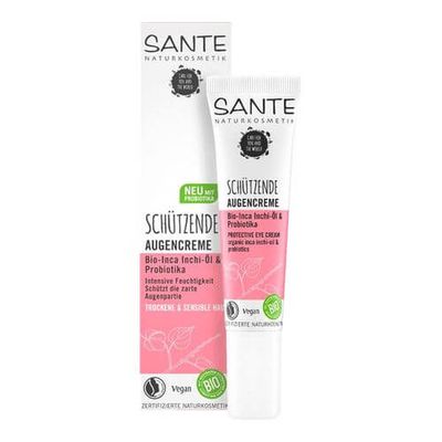 Sante Schützende Augencreme Bio-Inca Inchi-Öl & Probiotika