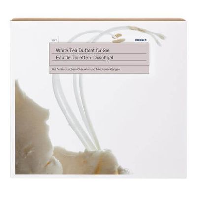 Korres White Tea Duftset für Sie Eau de Toilette + Duschgel