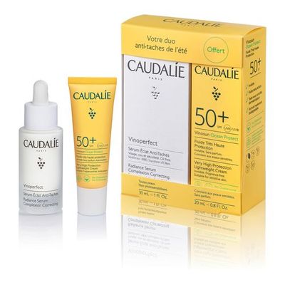 CAUDALIE Vinoperfect Serum & Sonnenpflegeset 2022