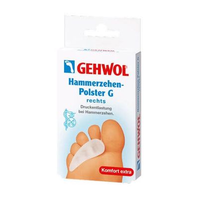 GEHWOL Polymer Gel Hammerzehenpolster G rechts