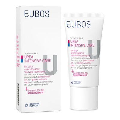 EUBOS Urea Intensive Care 5% Urea Gesichtscreme