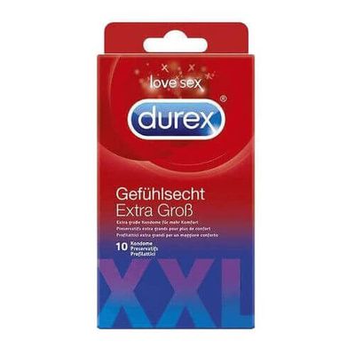 DUREX Gefühlsecht extra groß Kondome