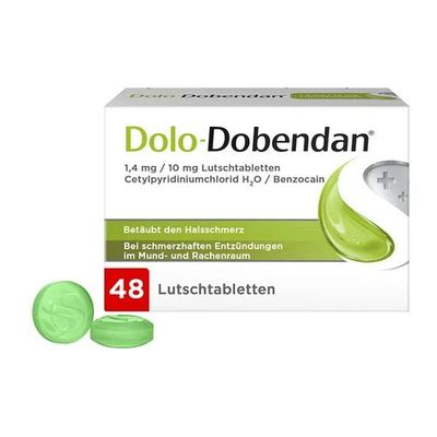 DOLO-DOBENDAN 1,4 mg/10 mg Lutschtabletten