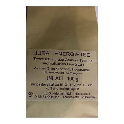 Jura Hildegard Energietee mit Ingwer und Ginseng