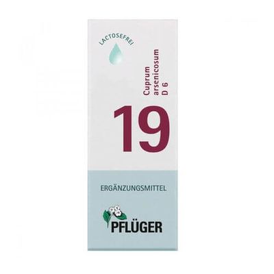 BIOCHEMIE Pflüger 19 Cuprum arsenic.D 6 Tropfen