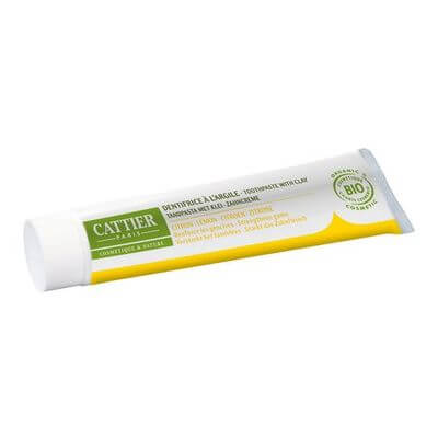 CATTIER Zahncreme mit Heilerde - Zitrone