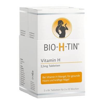 BIO-H-TIN Vitamin H 2,5 mg für 2x12 Wochen Tabl.