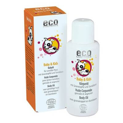 ECO COSMETICS BABY/KINDER Bio Körperöl Granatapfel/Sanddorn