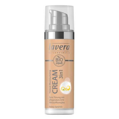 LAVERA Tinted moisturising Cr.3in1 Q10 03 hon.sand