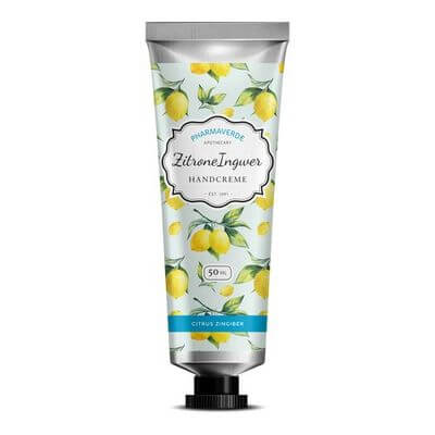PHARMAVERDE Zitrone Ingwer Handcreme