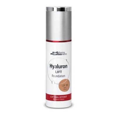 Medipharma Cosmetics HYALURON LIFT Foundation LSF 30 soft gold