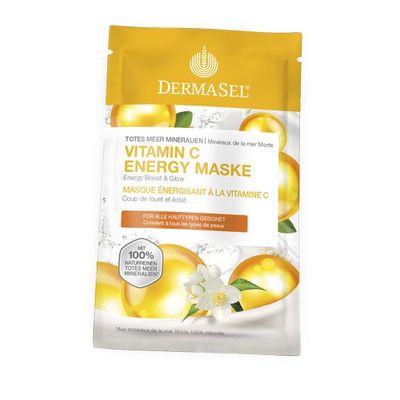 DERMASEL Totes Meer Vitamin C Energy Maske