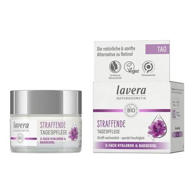LAVERA straffende Tagespflege 3-fach Hyaluron & Bakuchiol