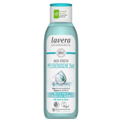 LAVERA basis sensitiv Pflegedusche 2in1 Bio-Aloe Vera