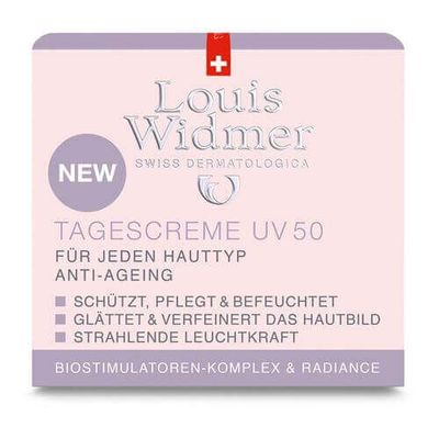 WIDMER Tagescreme UV 50 leicht parfümiert