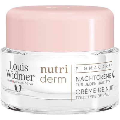 WIDMER nutriderm Pigmacare Nachtcreme leicht parfümiert