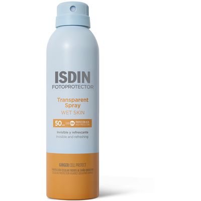 ISDIN Fotoprotector Wet Skin Transparent Spray LSF 50
