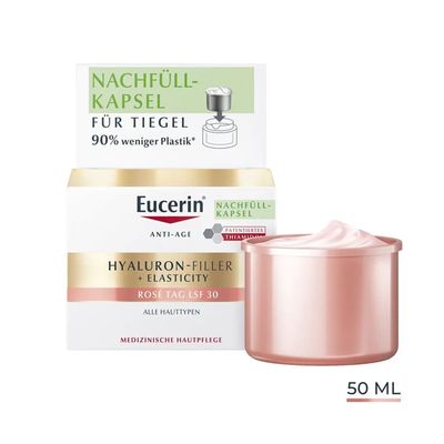 EUCERIN Anti-Age Hyaluron-Filler+Elast.Rose Refill