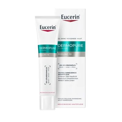 EUCERIN DermoPure Clinical Peeling 10 Nachtcreme